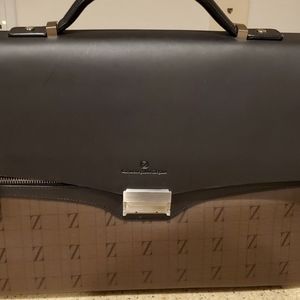 NEW Zegna Briefcase / Business Bag Retail $725.00